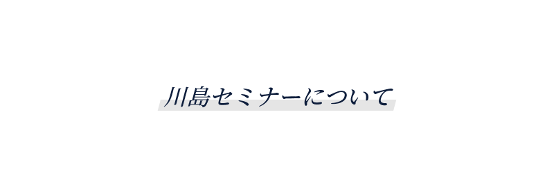 川島セミナーについて